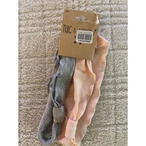 NWT Twig & Arrow Soft Headbands Pink And Gray‎ NWT.